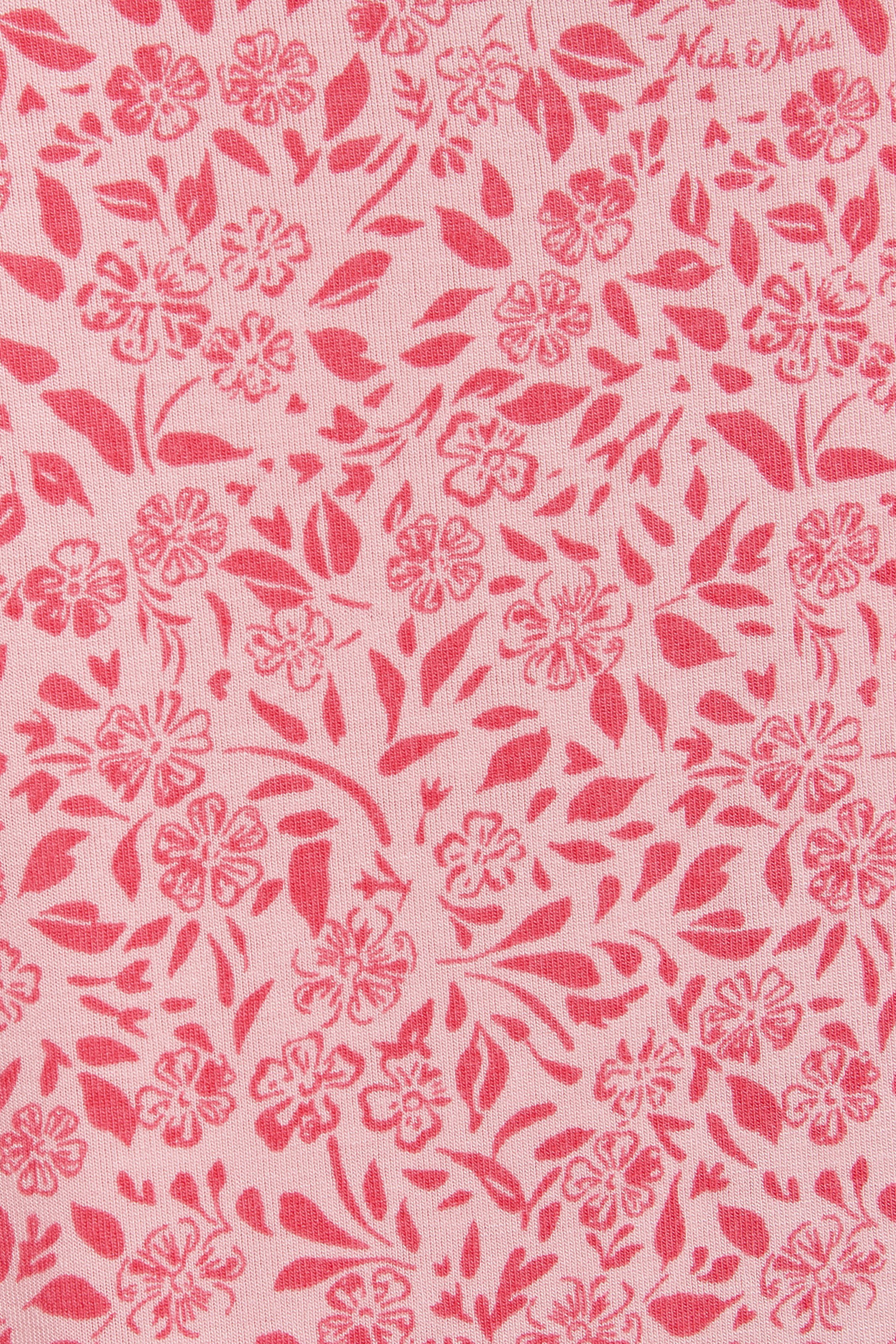 Closeup detail shot of Nick & Nora's Ditsy Blossoms print